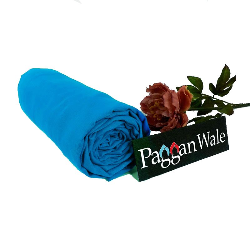 Electric Blue Turban 1