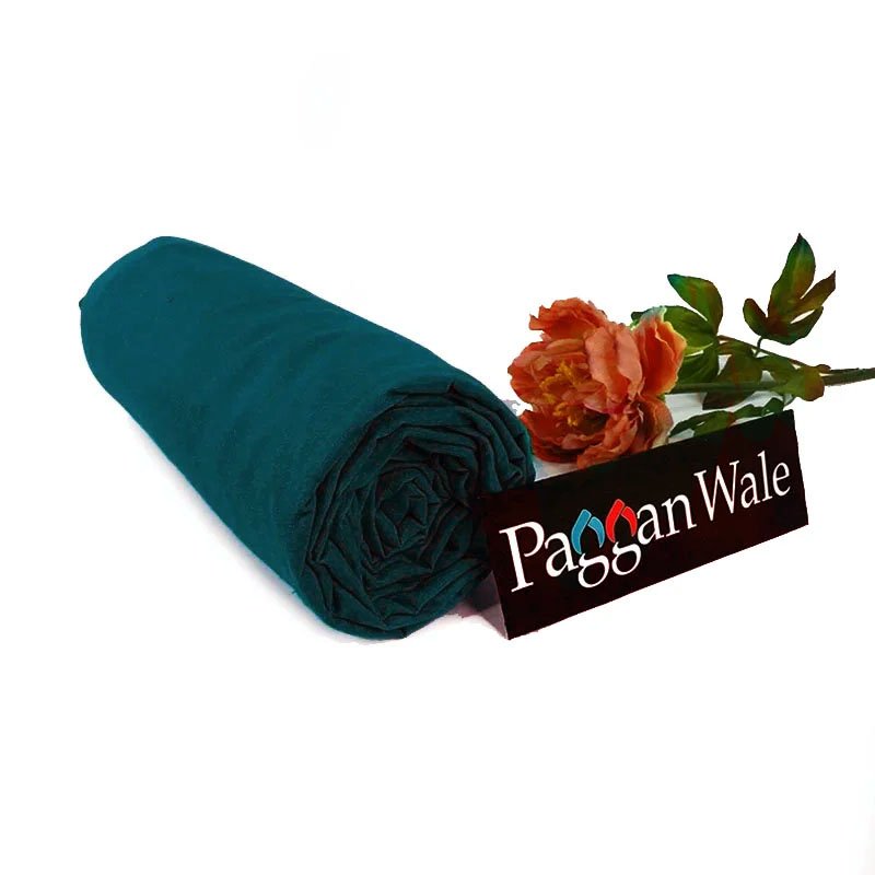 Deep Teal Blue Turban 1