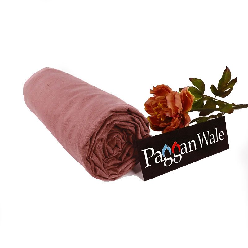 Dusty Rose Pink Turban 1