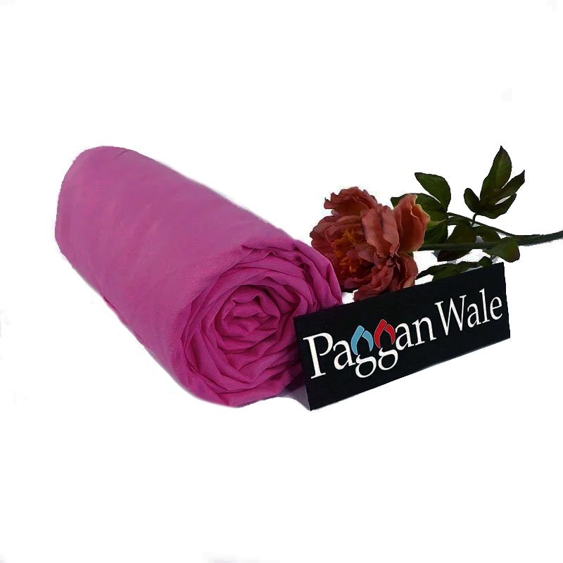 Fuchsia Pink Turban 1