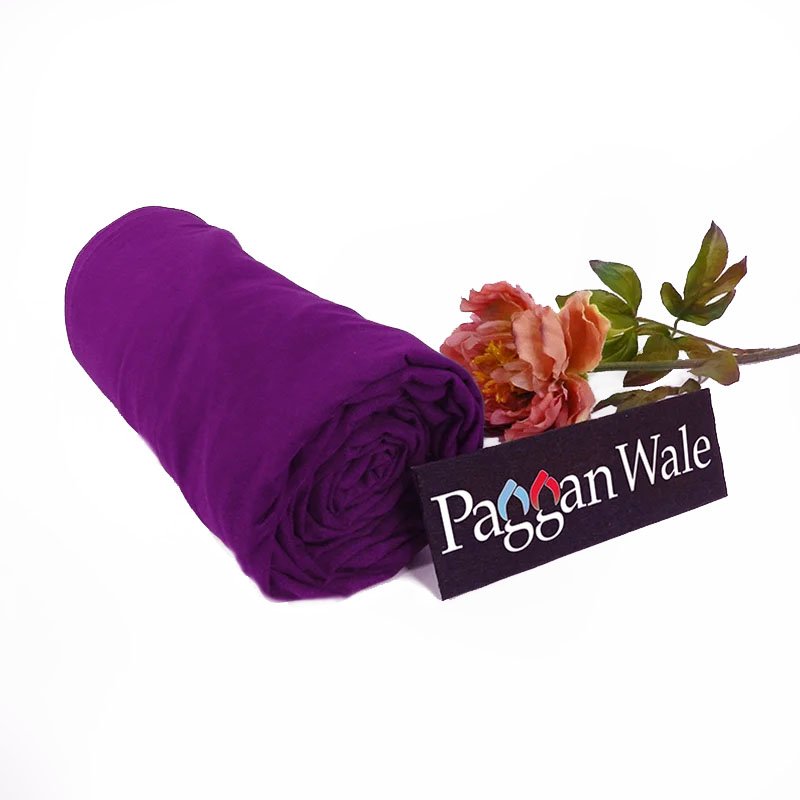 Orchid Wine Turban 1