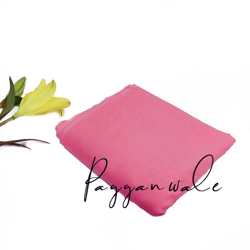 Vibrant Rose Pink Turban 2